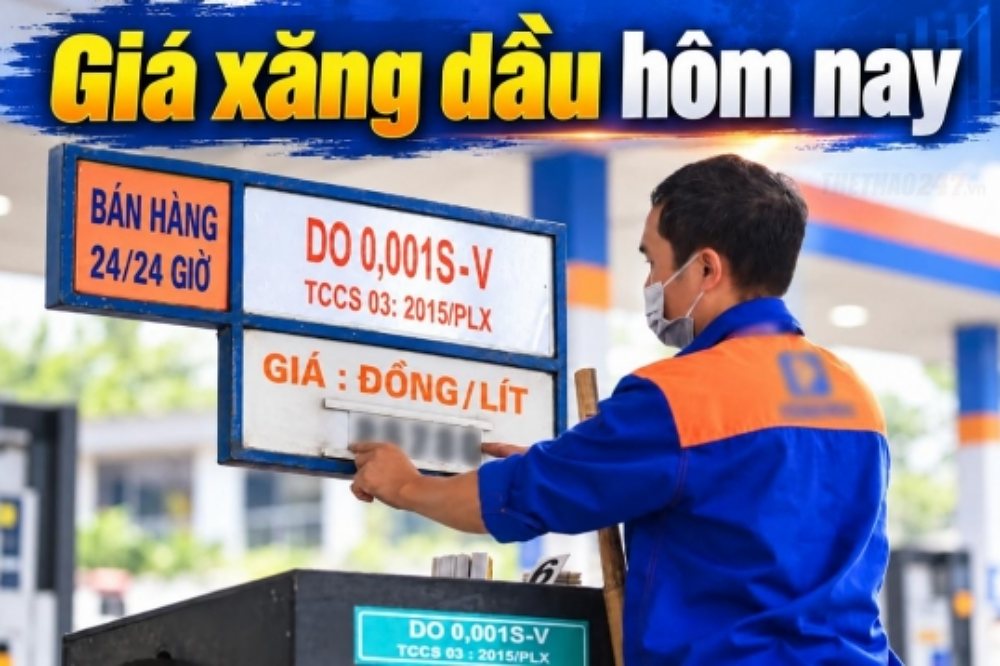 Giá xăng dầu hôm nay 19/10/2026: Giảm mạnh