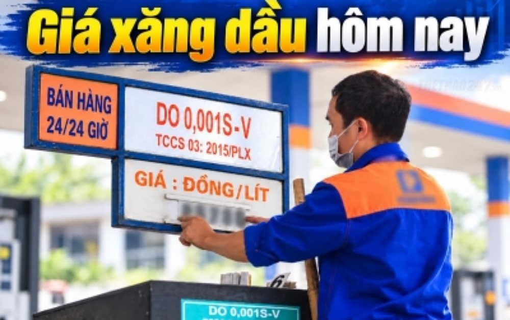 Giá xăng dầu hôm nay 23/10/2026: Xăng giảm mạnh