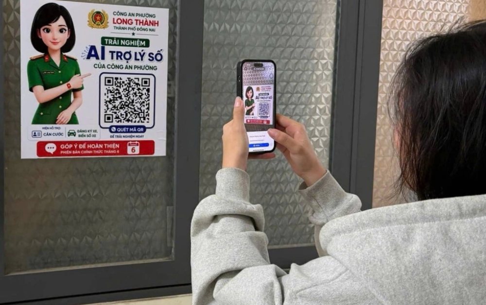 Hơn 600 lượt hỏi AI, Long Thành giảm 30% người hỏi thủ tục trực tiếp