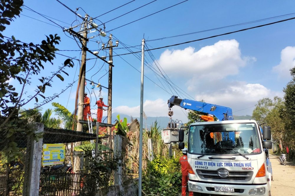 Lịch tạm ngừng cấp điện thành phố Huế ngày 18/5/2026