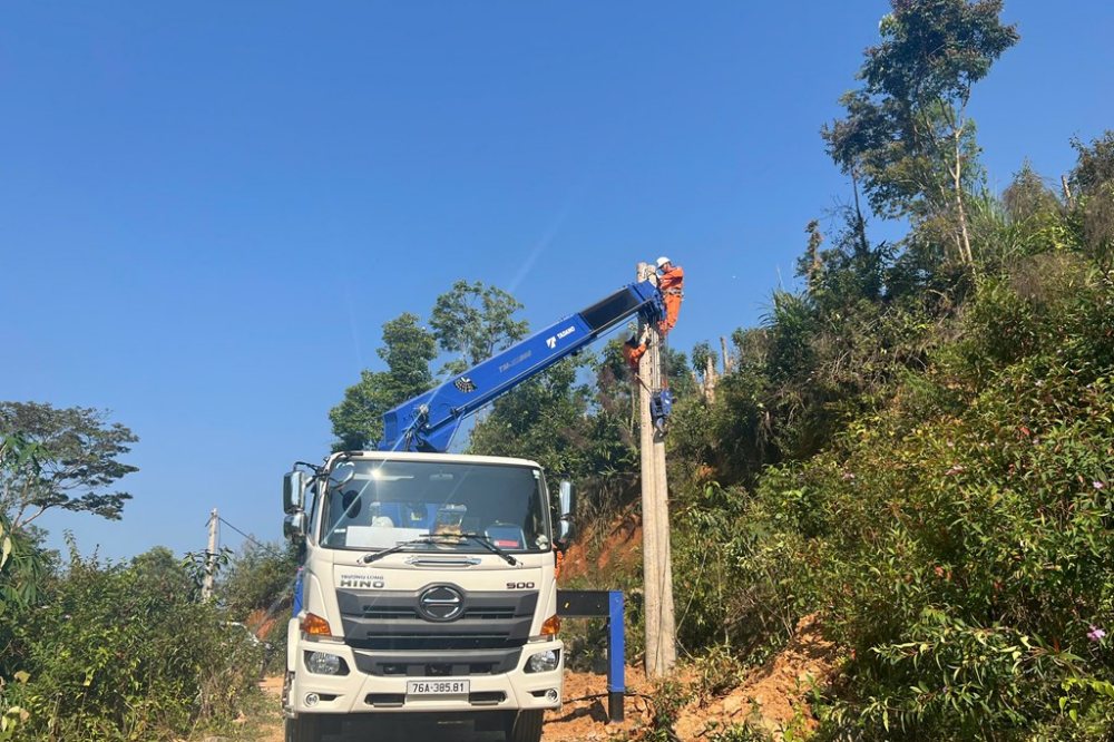 Lịch tạm ngừng cấp điện Quảng Ngãi ngày 15/5/2026