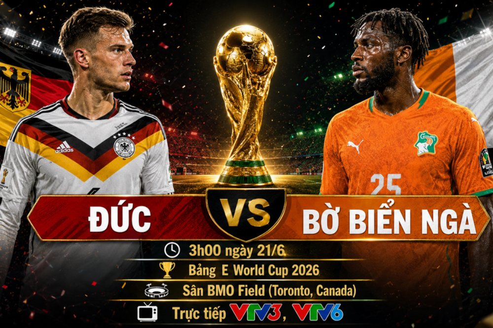 Nhận định bóng đá Đức vs Bờ Biển Ngà 03h00 ngày 21/6: Bản lĩnh cỗ xe tăng