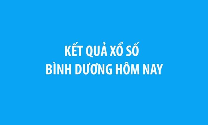 XSBD 4/9 - Kết quả xổ số Bình Dương hôm nay 4/9/2026