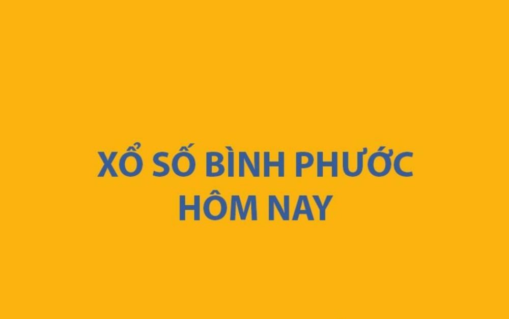 XSBP 5/9 - Kết quả xổ số Bình Phước hôm nay 5/9/2026